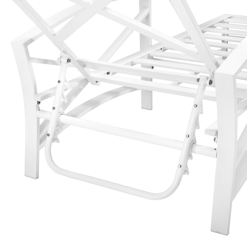 Ivy Bronx Tarpley Outdoor Metal Chaise Lounge & Reviews Wayfair